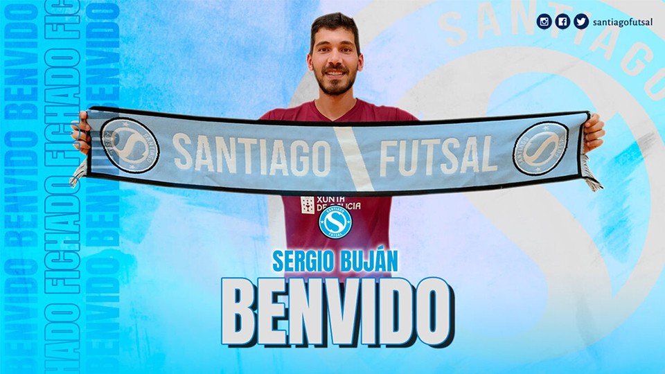 Sergio Buján, nuevo jugador del Santiago Futsal.