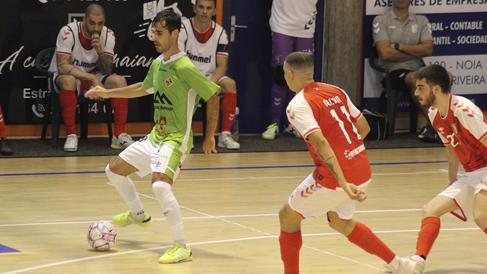 Eloy Rojas, del Palma Futsal, con el balón.