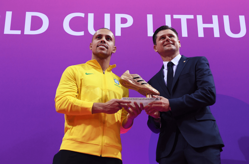 Ferrao, máximo goleador del Mundial de Lituania 2021