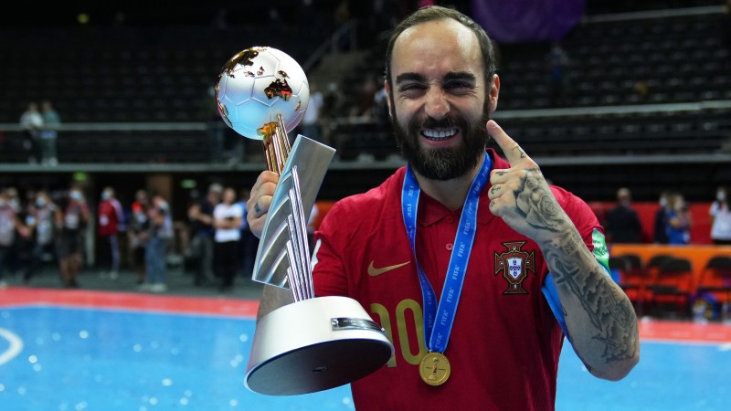 Ricardinho lideró a Portugal en la conquista de su primer Mundial