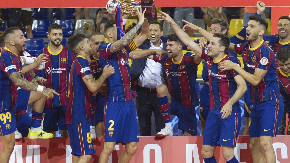 El Barça se proclamó Campeón de Liga.