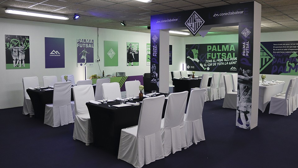 Conecta Lounge, la nueva iniciativa social del Palma Futsal en Son Moix.