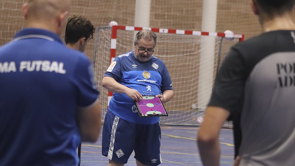 Miquel Vidal, entrenador del Visit Calviá Hidrobal.