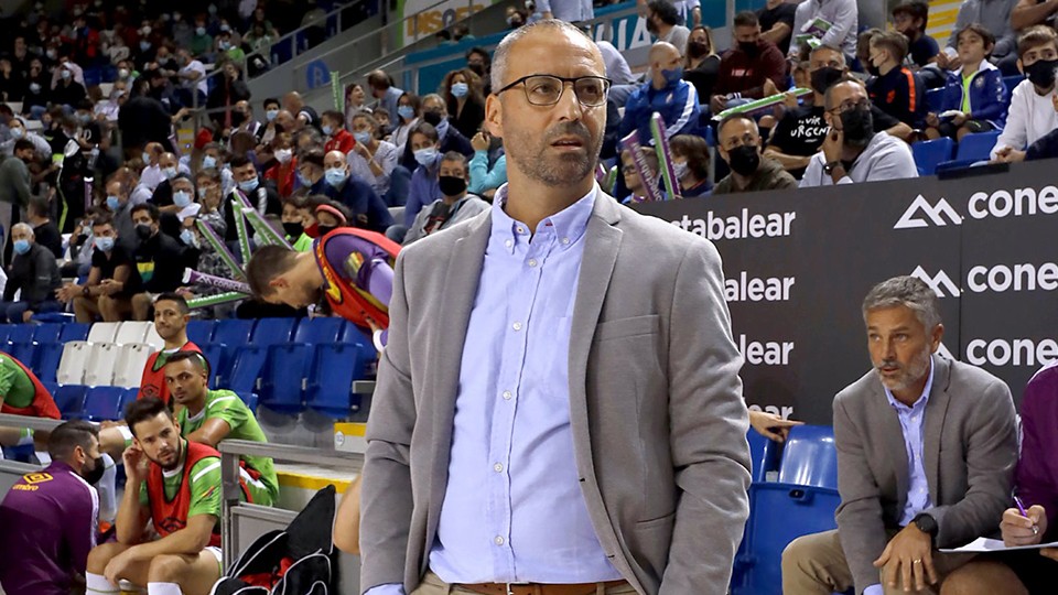 Vadillo, entrenador del Palma Futsal.