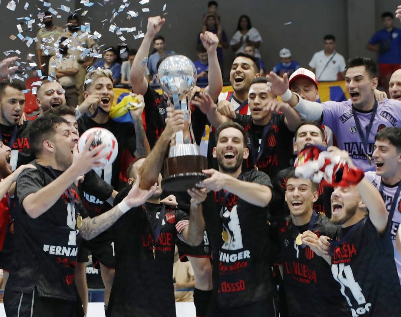 Barracas Central es el nuevo campeón de la Liga Nacional de Futsal en Argentina