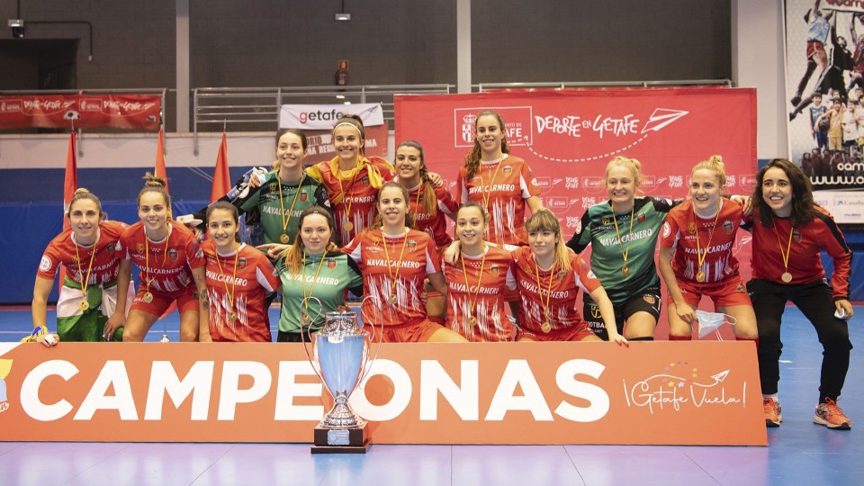 El Futsi At. Navalcarnero reina en el European Women’s Futsal Tournament