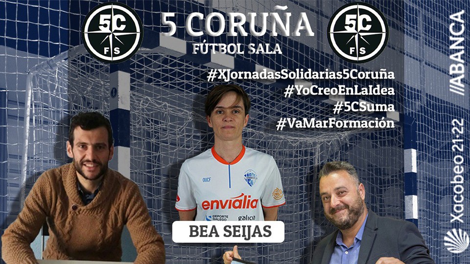 El Polideportivo San Francisco Javier acogerá el Cinic Solidario de la Academia RedBlue 5 Coruña Futbol Sala en favor de Cáritas Coruña