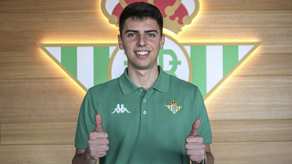 Raúl Jiménez, jugador del Real Betis Futsal.