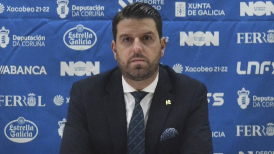 Ramón Martínez, entrenador del Real Betis Futsal B.