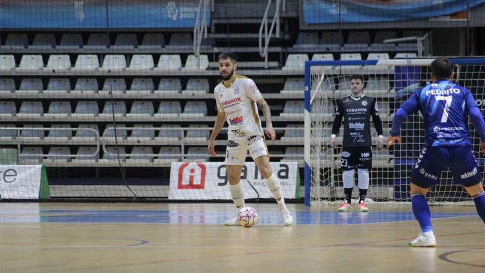 Edu Jabá, jugador del Noia Portus Apostoli.