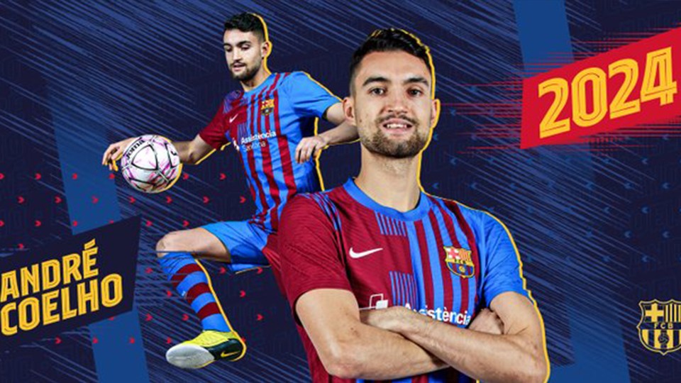 André Coelho renueva con el Barça hasta 2024.