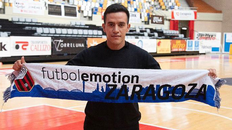 Gaby Ramírez, jugador del Fútbol Emotion Zaragoza