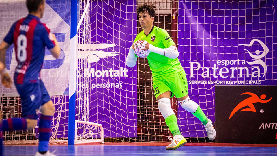 Raúl Jiménez, portero del Levante UD FS.