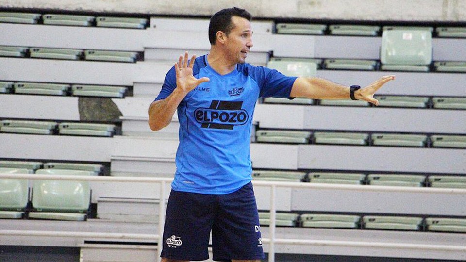 Diego Giustozzi entrenador de ElPozo Murcia 