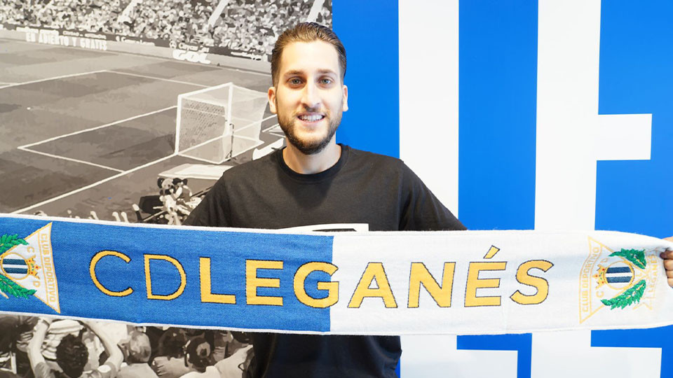 Álex Fuentes presentado como nuevo jugador del CD Leganés FS