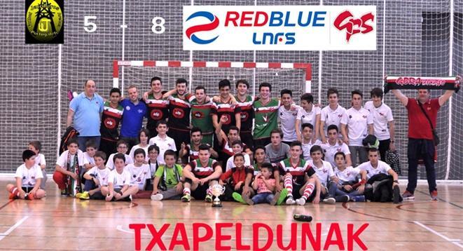 La Academia RedBlue Gora Bilbao se ha proclamado Campeón de Bizkaia Juvenil