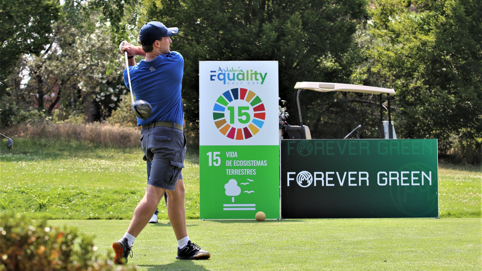 Forever Green sigue presente en Andalucía Equality Golf Cup