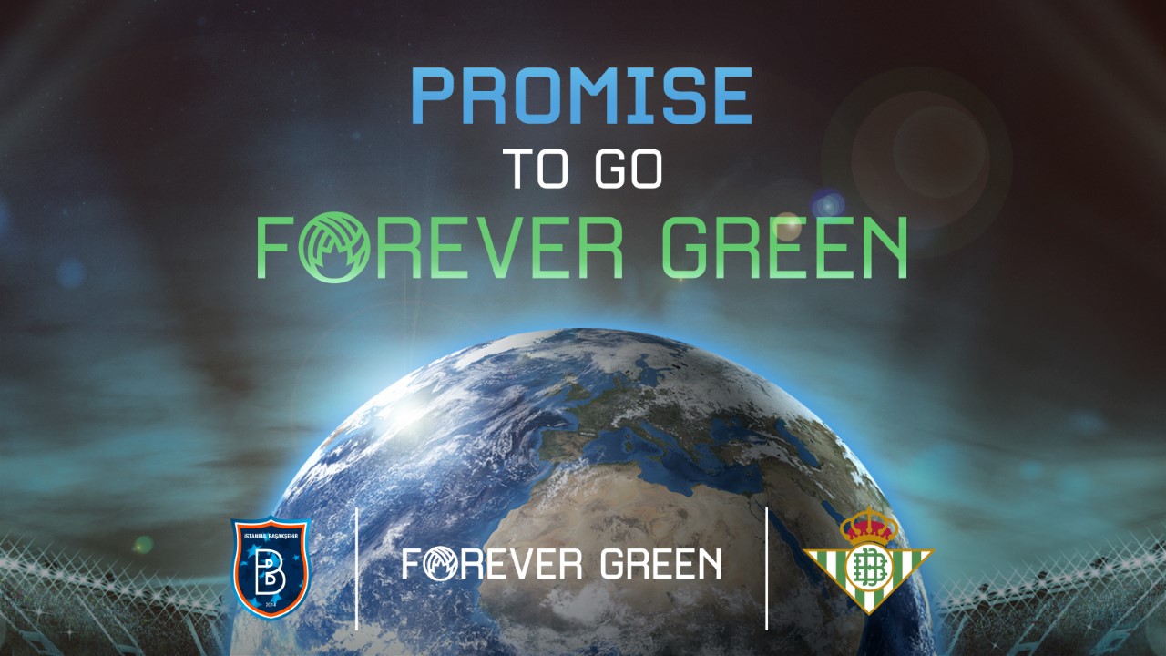El Real Betis y el Istanbul Basaksehir se unen en la campaña ‘Promise to go Forever Green’