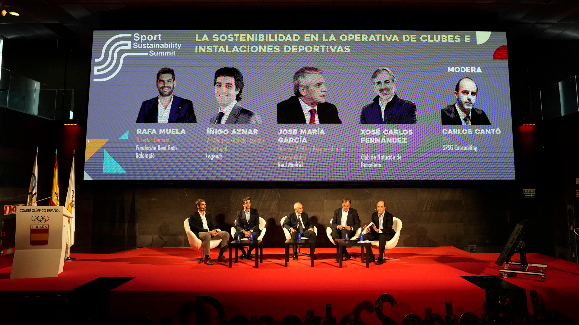 El Real Betis Balompié presente en el evento Sport Sustainability Summit organizado por el Comité Olímpico Español