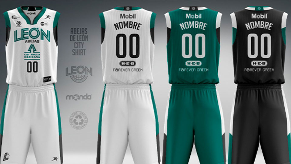 El equipo de baloncesto mexicano Abejas de León se suma a Forever Green