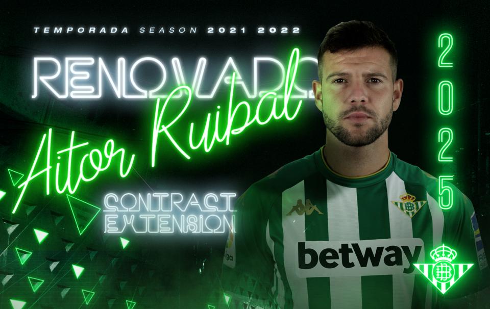 選手情報 アイトール ルイバルがレアル ベティスと契約延長 Real Betis Balompie 選手情報 アイトール ルイバルがレアル ベティスと契約延長 Real Betis Balompie