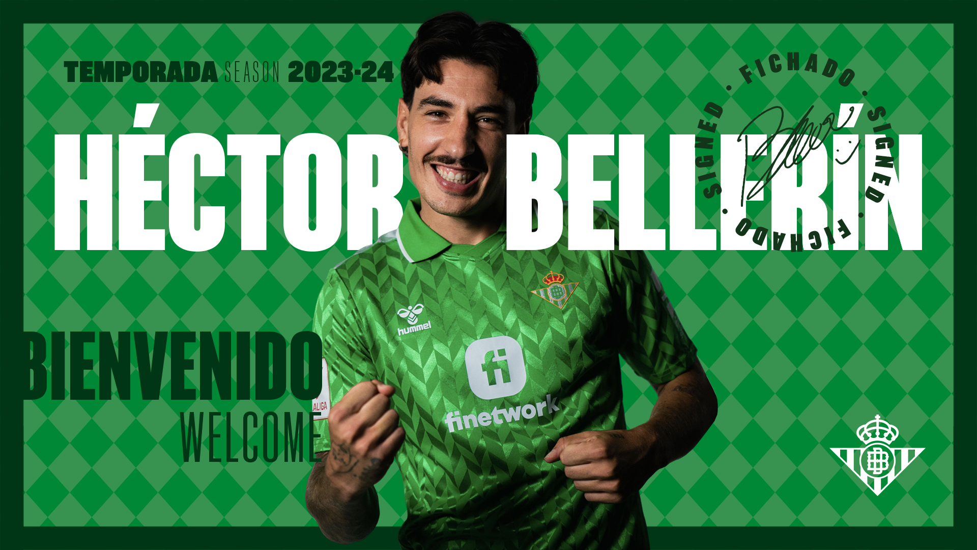 Héctor Bellerín becomes Real Betis third signing for next season - Real  Betis Balompié
