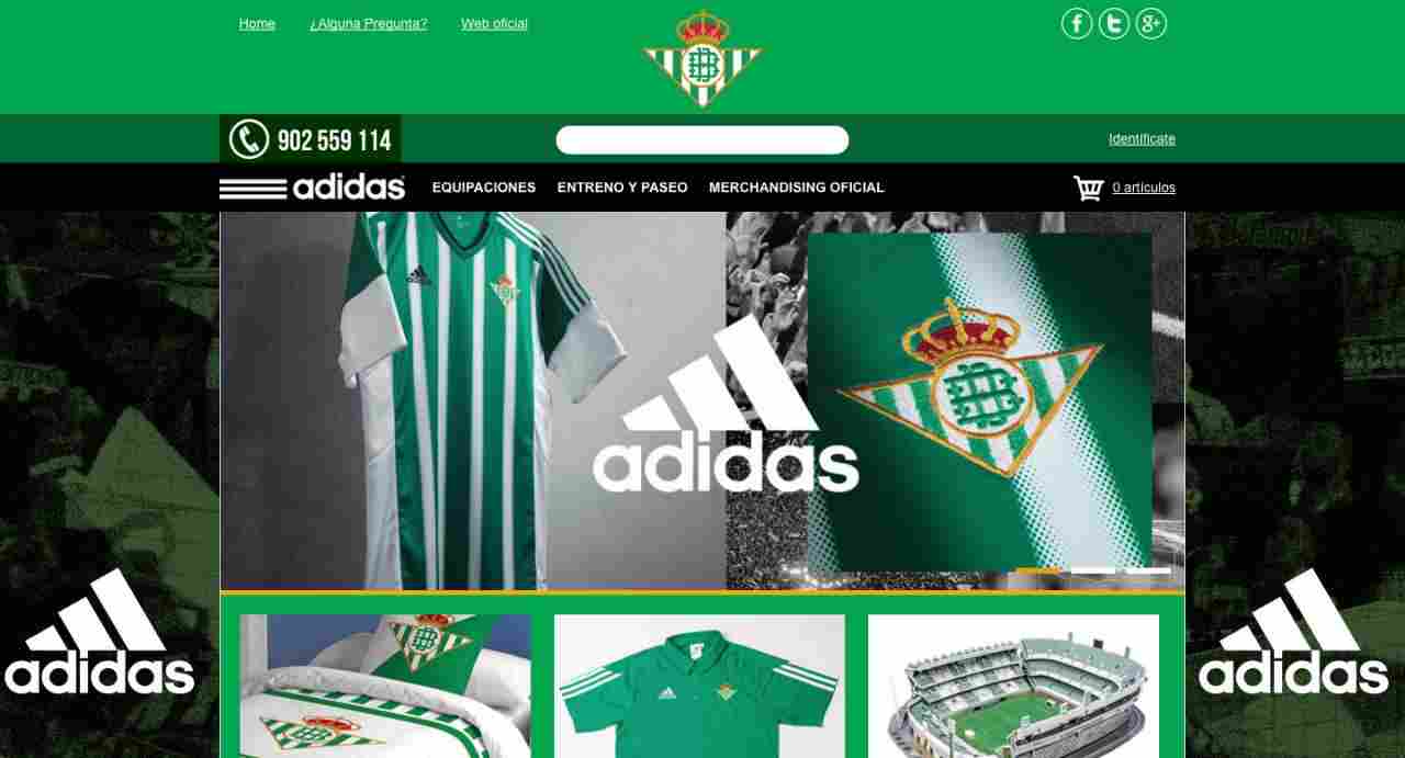 Sin aliento cuero cada Ofertas especiales de productos Adidas para los abonados béticos - Real  Betis Balompié