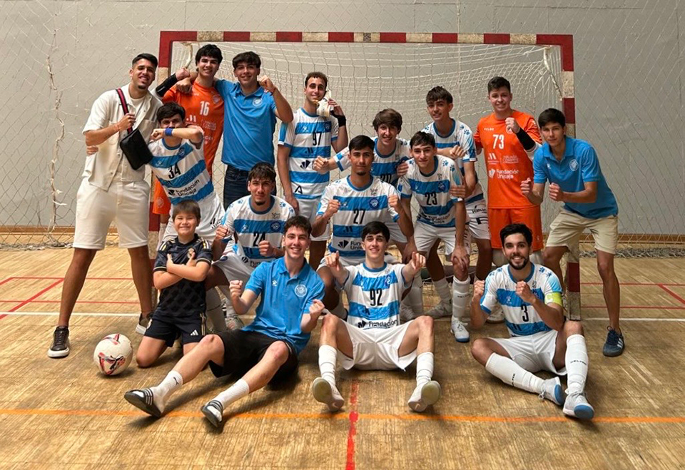 Málaga Ciudad Redonda FS 'B', campeón del play-off del Gr.18 de Tercera División