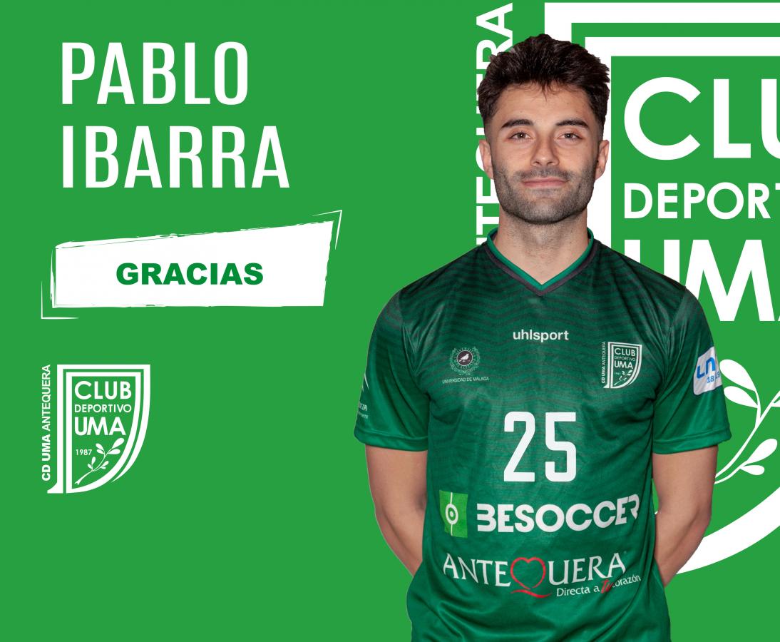 Pablo Ibarra deja de ser jugador del BeSoccer CD UMA Antequera