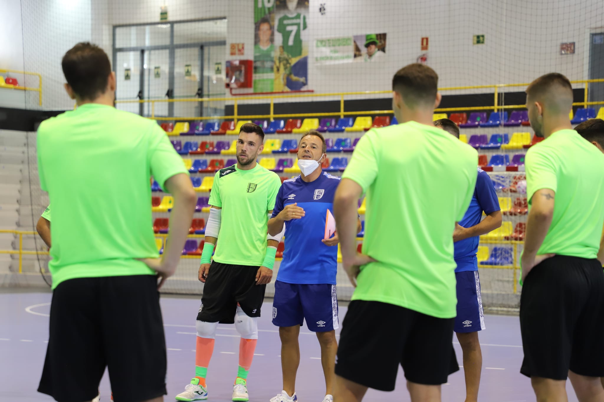 Presentación del equipo en el II Trofeo Diputación de Málaga