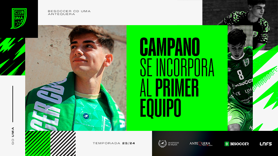 Javi Campano completa el ascenso de la cantera al primer equipo