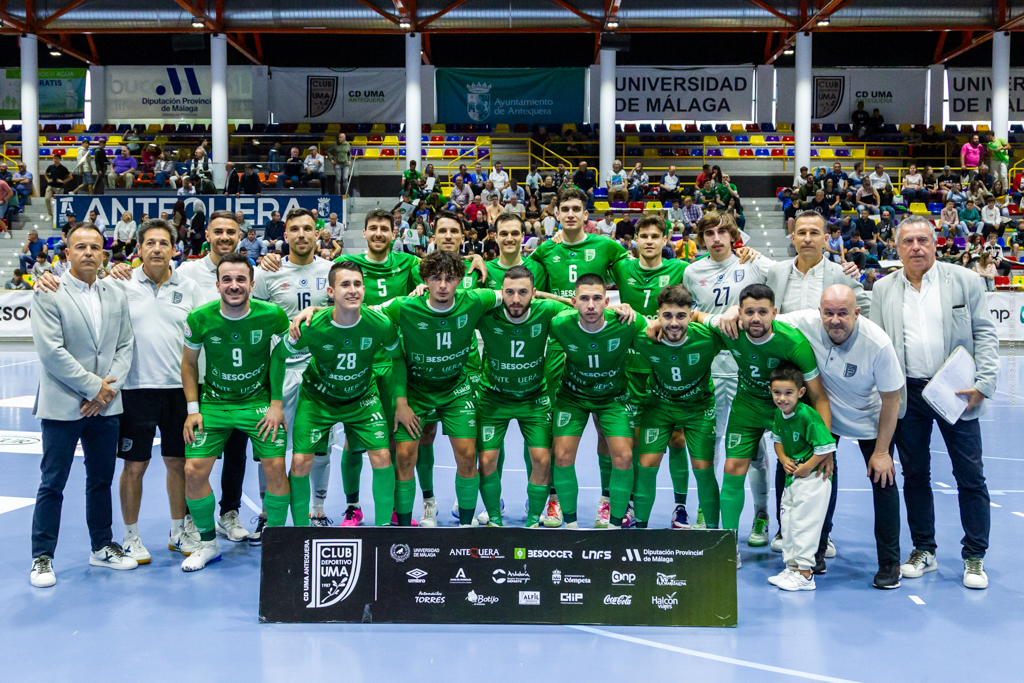 El BeSoccer CD UMA Antequera, equipo más deportivo de la campaña 22/23