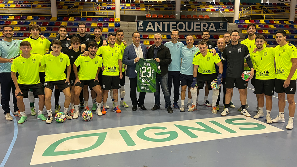 IGNIS patrocinará al CD UMA Antequera durante las tres próximas temporadas