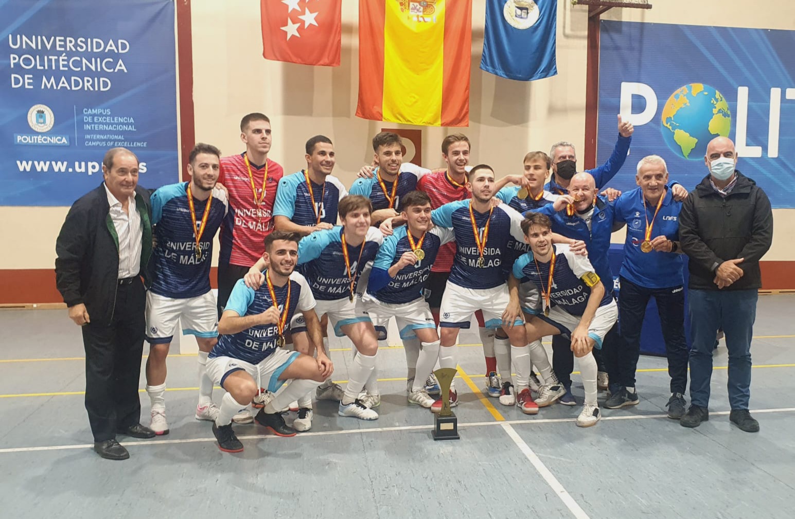 La UMA, medalla de oro en el Campeonato de España Universitario